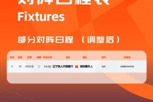 世俱杯赛程-官方:因沈阳奥体承接大型活动,辽宁铁人vs深圳青年人场地调整